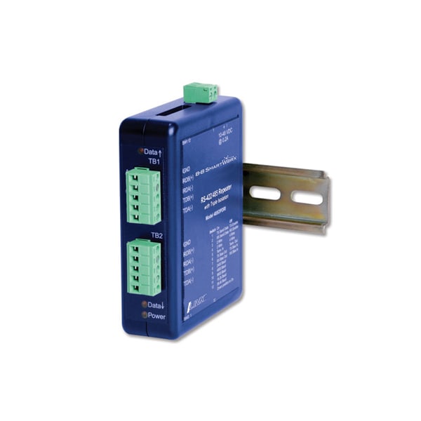 Triple Isolated Rs-485/422 Din Rail Repeater